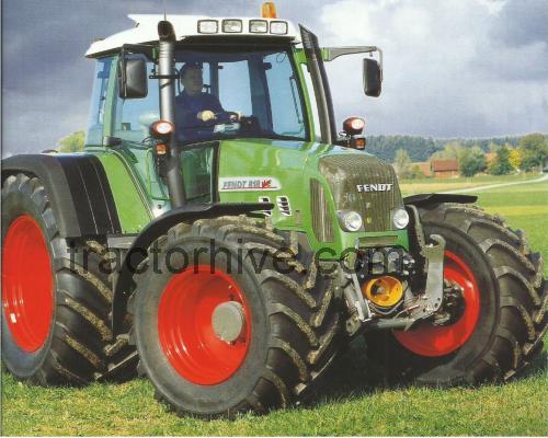 Fendt 800 Vario TMS specs and reviews 