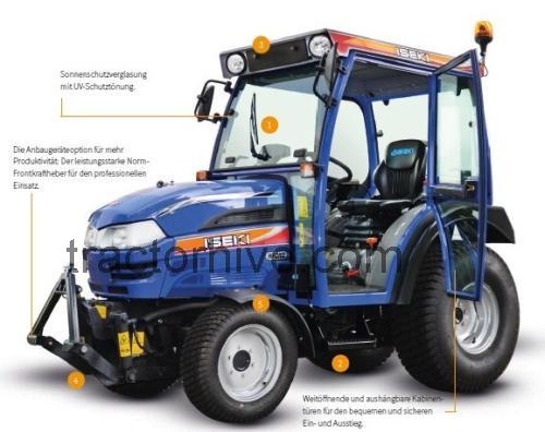 Iseki TH4365 specs and reviews 