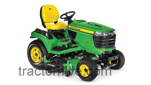 John Deere X734 specs and reviews