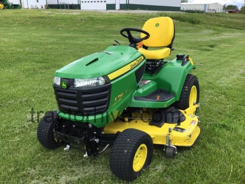 John Deere X750 fiche technique et avis