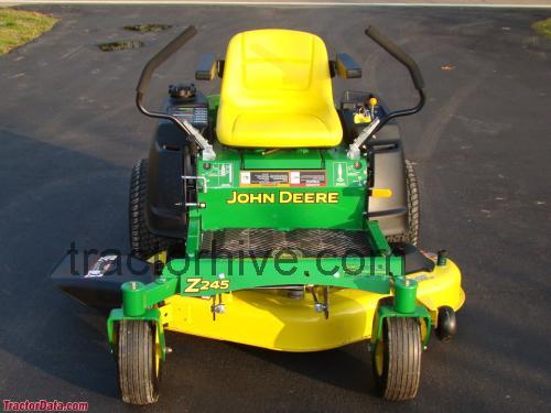 John Deere Z245 specs and reviews