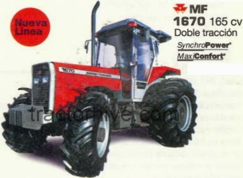 Massey Ferguson 1670 specs and reviews 