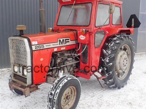 Massey Ferguson 265 specs and reviews