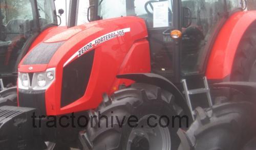 Zetor Forterra 105 specs and reviews